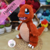 Salamèche Pokemon Charmander crochet pattern