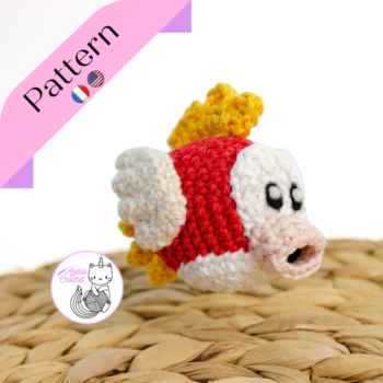 Cheep Cheep crochet pattern Mario Bros