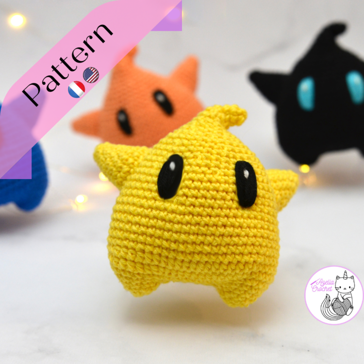 Luma crochet pattern super Mario galaxy