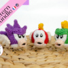 Cheep Cheep crochet pattern Super Mario bros Deep Cheep Spiny Cheep Cheep