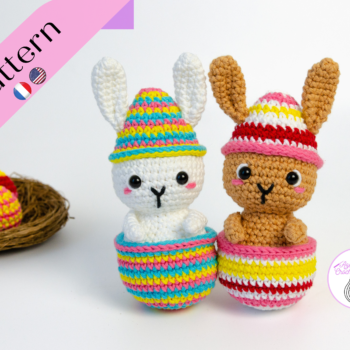 Lapin de Pâques easter bunny crochet pattern