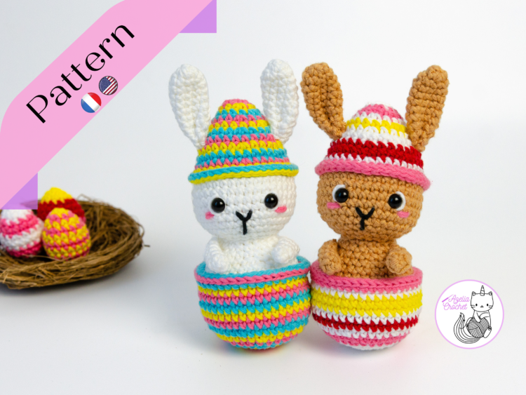 Lapin de Pâques easter bunny crochet pattern